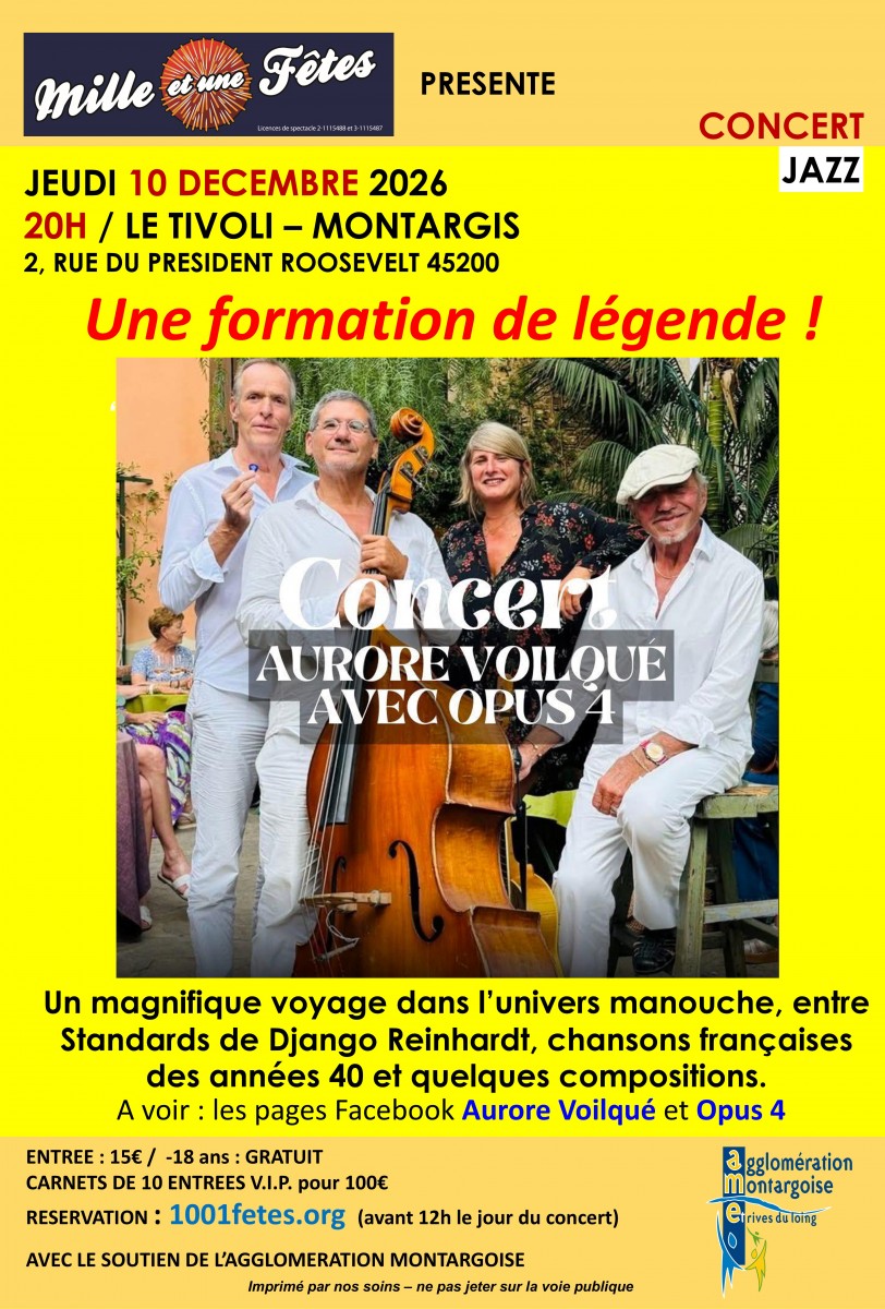 AURORE VOILQUE et OPUS 4